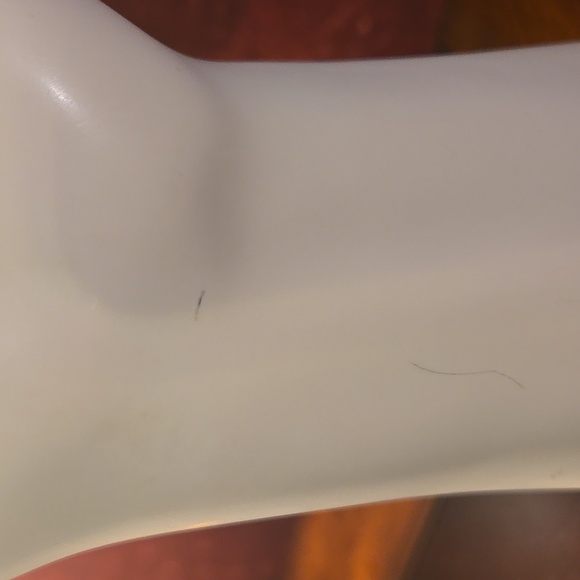 Hand Vase - White/Ceramic - World Market - Approximately 10.5" - Picture 9 of 9